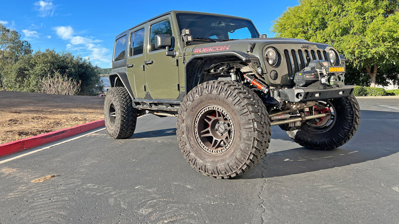 Choosing The Right Length Jeep Wrangler JK Shocks