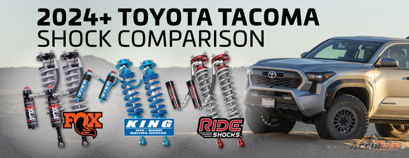 Comparing Fox, King and Ride Shocks for the 2024+ Toyota Tacoma