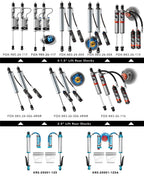 Mid Travel Suspension Kit, King Shocks, CUSTOM
