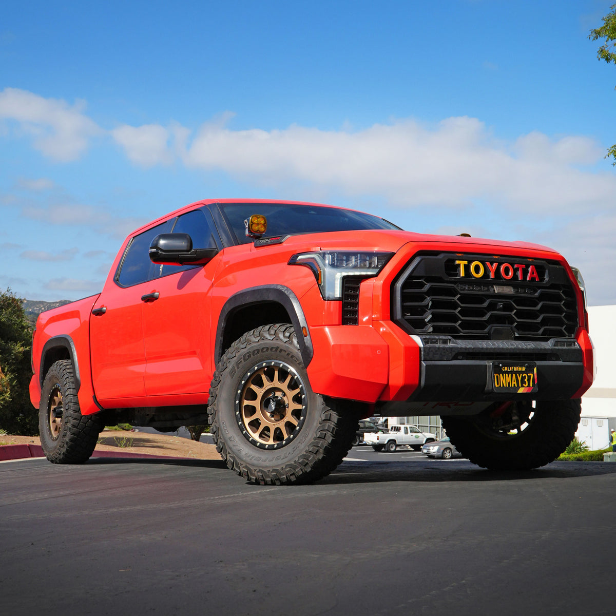 2023 Toyota Tundra TRD Pro Hybrid with Ride Shocks suspension