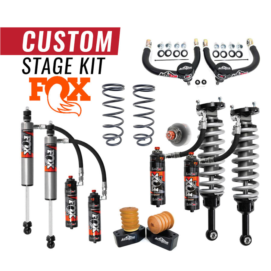 Build your own custom 4runner lift kit with Fox Shocks