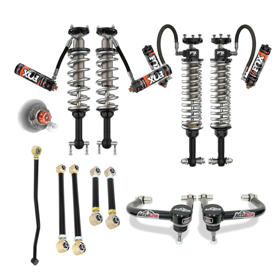 Custom Ford Bronco lift kit with fox shocks