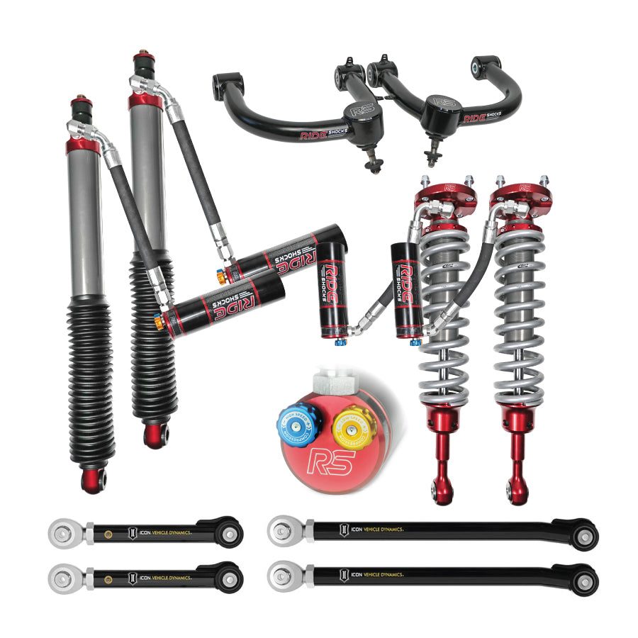 2024 Toyota Tacoma lift kit with Ride Shocks front and rear.