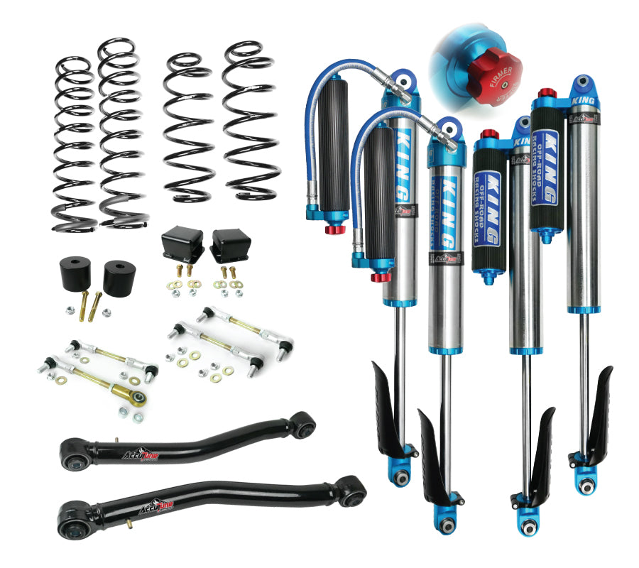 3" Traditional Lift Kit, Stage 2 - King 2.5" RR Adjustable