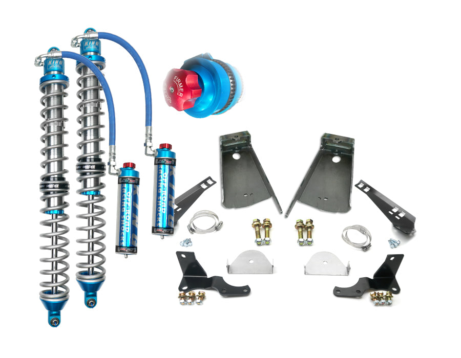 Weld On 2.5" C/O Bracket Kit, Front, w/ King Adjustable Shocks