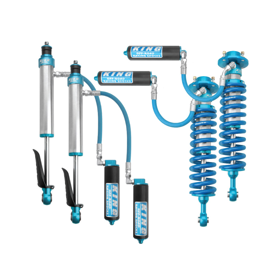 Custom Tuned King 2.5 front and rear shocks for 2024 Toyota Land Cruiser 250.
