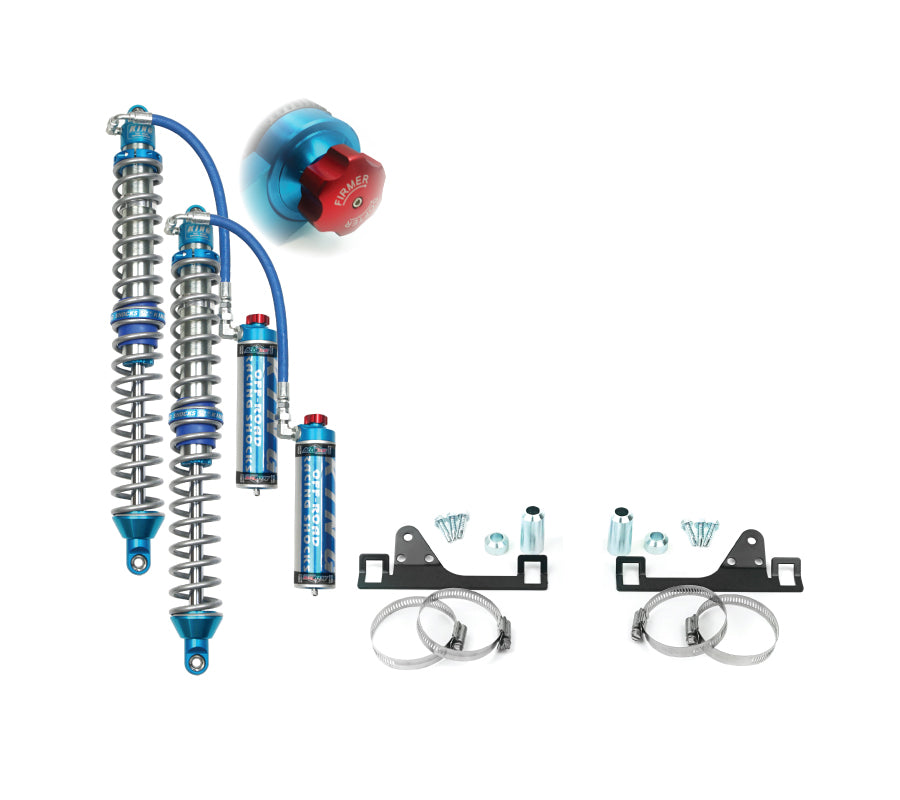 Coilover Kit, Rear, King 2.0" Coilovers With Adjusters