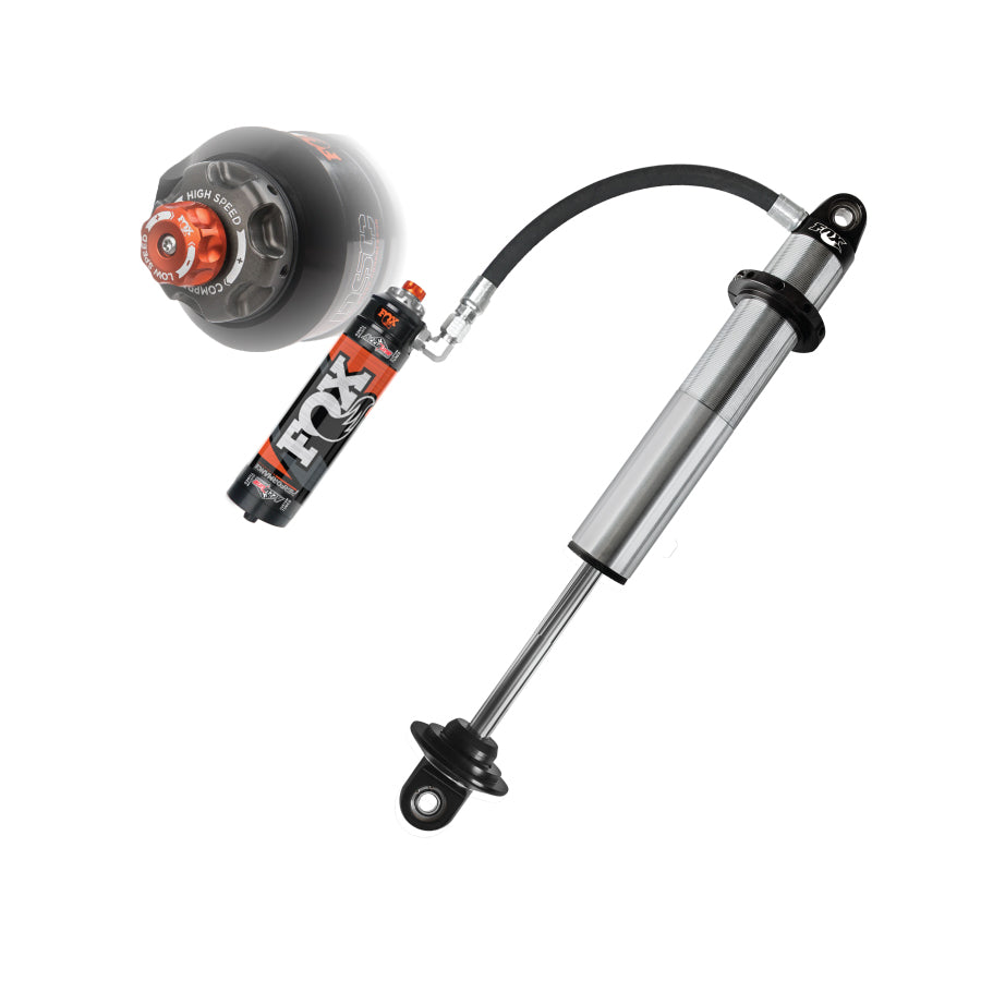 Fox 2.5 Performance Elite Series Coilover with DSC adjuster, custom tuned by AccuTune Offroad.