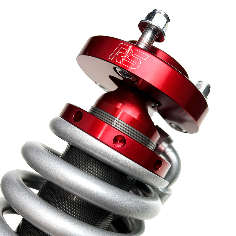Ride Shocks red anodized coilover shocks