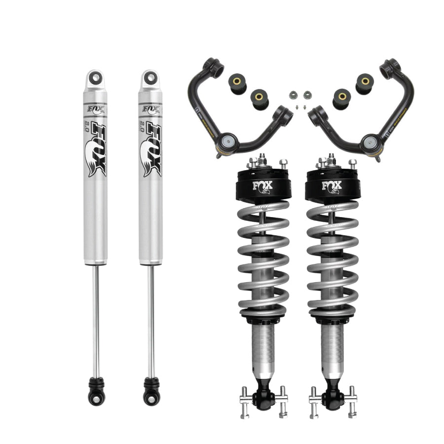 Ford F150 leveling kit with Fox 2.0 Shocks