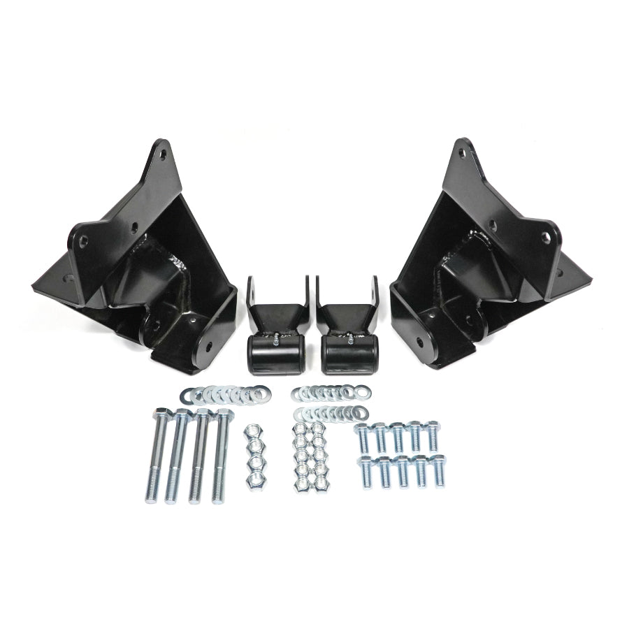 Ride Shocks Tacoma Shackle hanger kit with shackles.