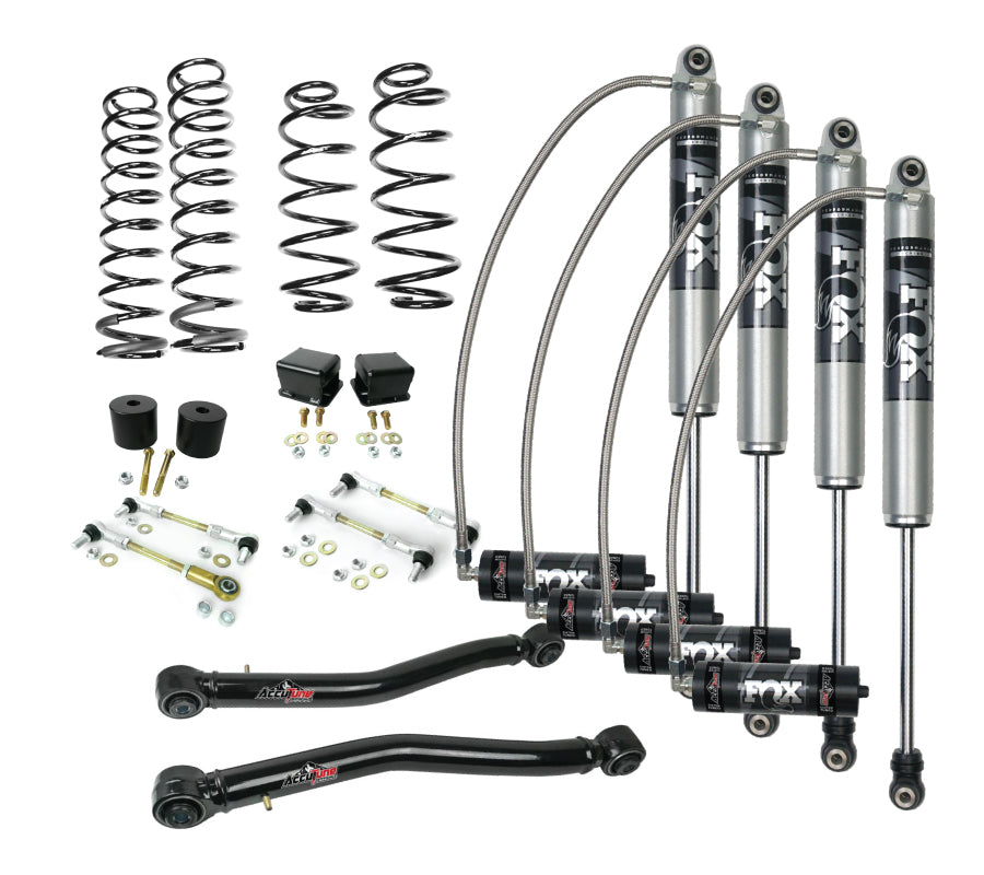 3" Traditional Lift Kit, Stage 2 - Fox 2.0" PS RR
