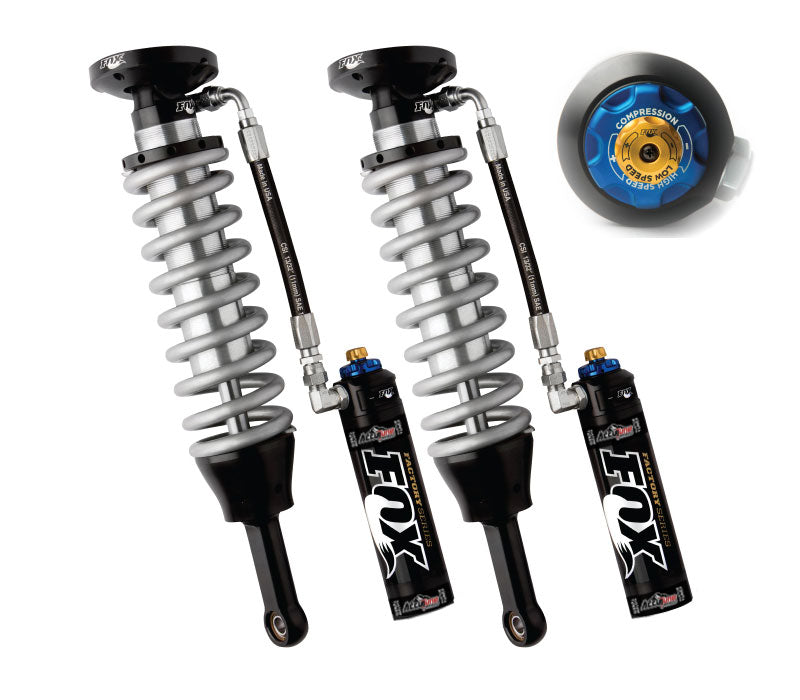 Fox 2.5 Coilover Factory Series with Remote Reservoir and DSC Dual Speed Compression Adjuster