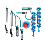 King 2.5 coilovers and rear shocks with compression adjusters fro 2024 Toyota Land Cruiser 250. Land Cruiser 250 King Shocks custom tuned by AccuTune Offroad.