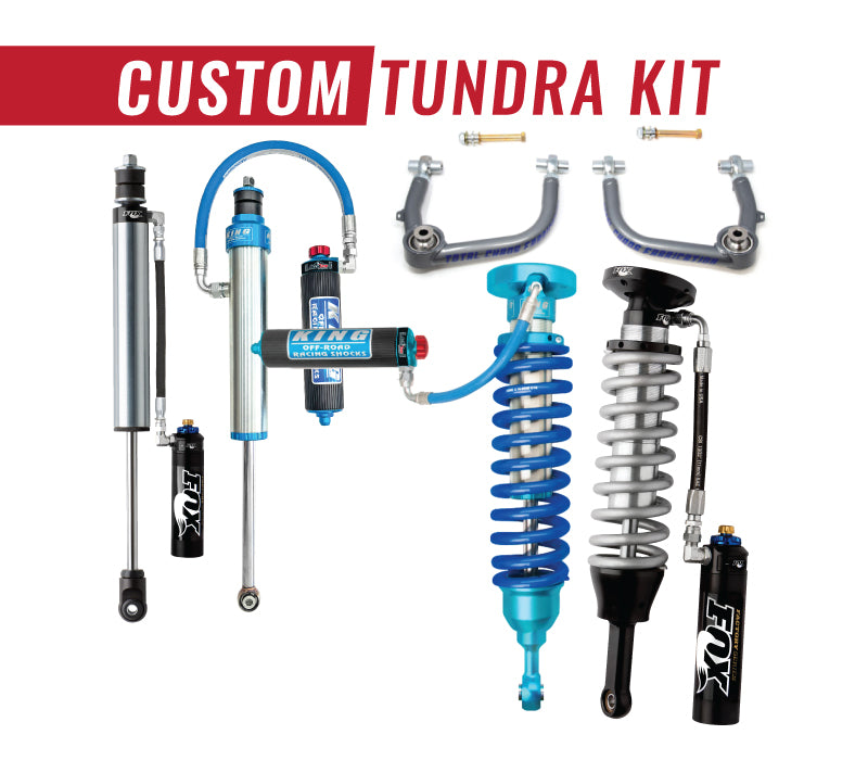 Build your own Tundra lift kit with fox or king shocks