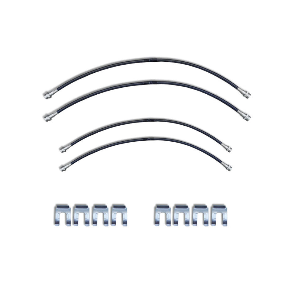 4Runner 2" longer brake lines from Crown Performance