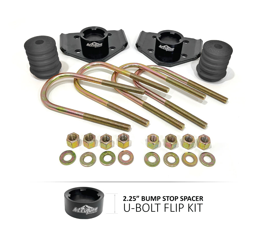 U-Bolt Flip & Bump Stop Kit, - CLEARANCE