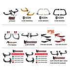 2024 Toyota Tacoma upper control arm options from AccuTune Offroad