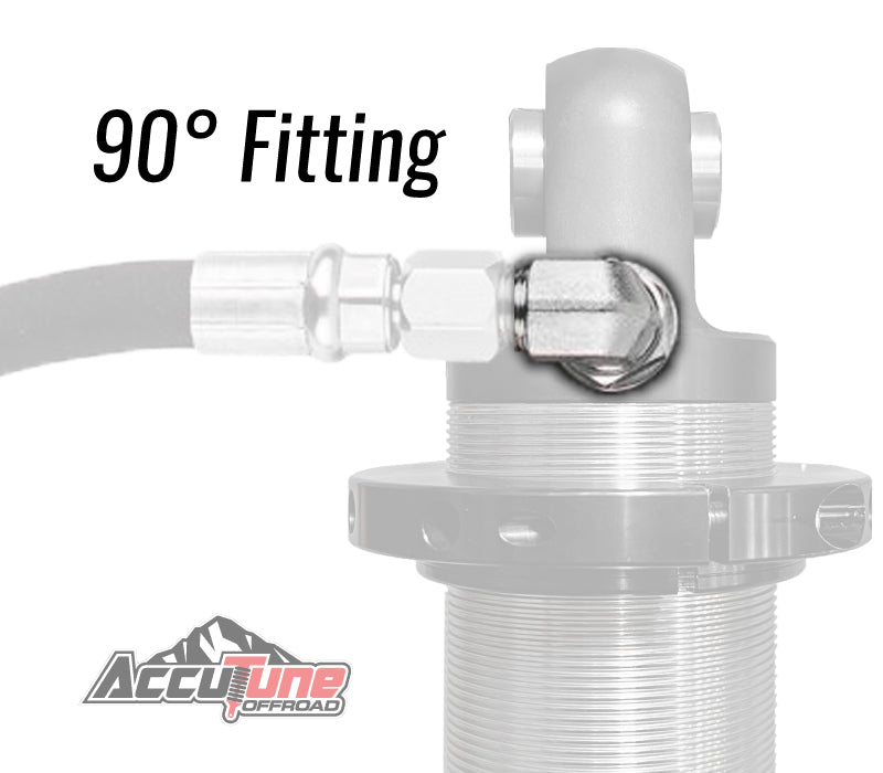 90 Degree Fitting at Shock Body - 2.5" CO PS