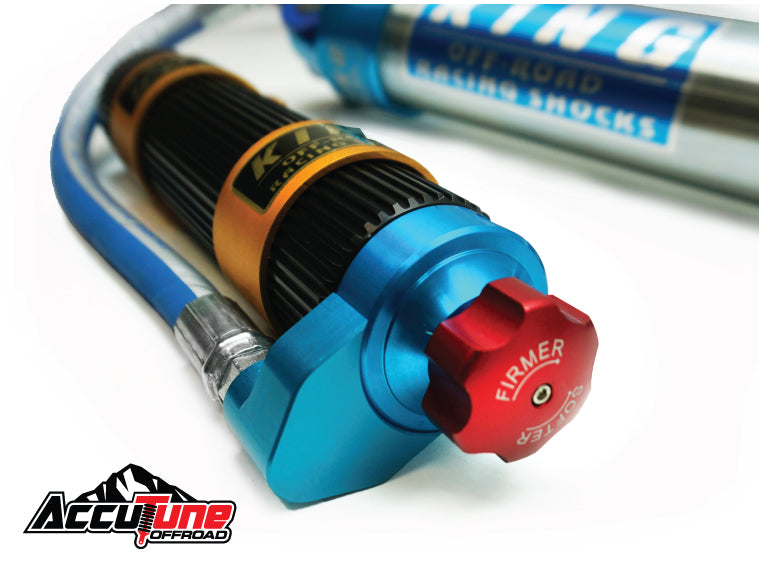 2.5" OEM Performance R/R Shock, Adjustable, 0-2" Lift, Finned R/R, Front