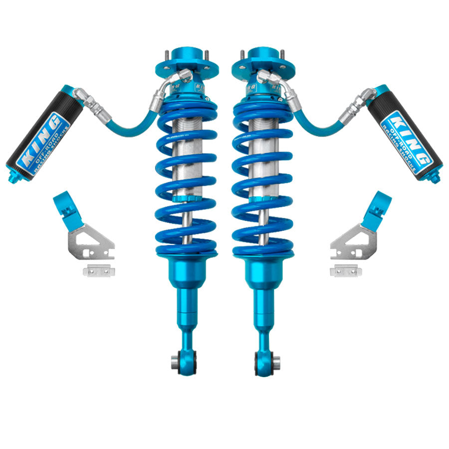 King Coilovers for 2024 or newer Toyota Land Cruiser. Custom tuning is available from AccuTune Offroad for modified or stock Land Cruisers looking for a smoother ride.
