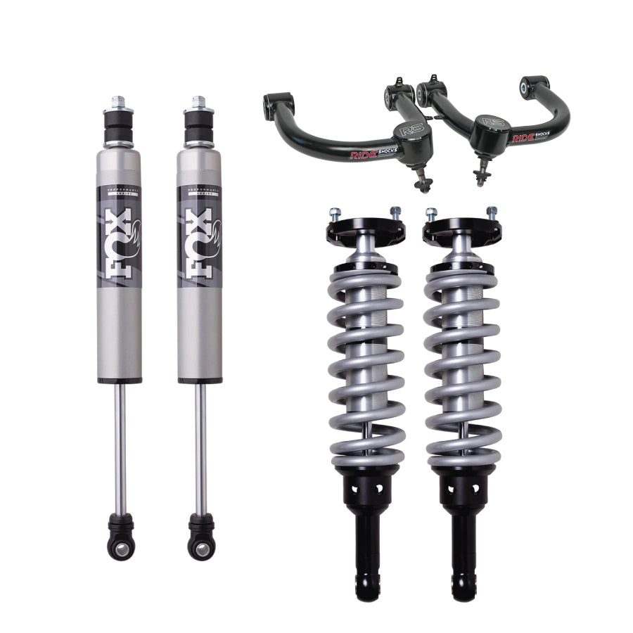 2024+ Tacoma leveling kit with Fox shocks and Dirt King UCA