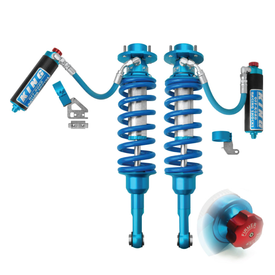 King 2.5 Coilovers with adjusters for the Lexus GX550 Overtrail from AccuTune Offroad