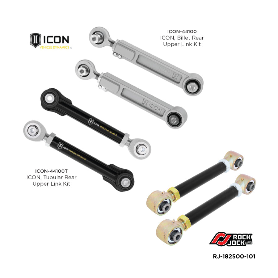 Rear upper control arm options for 2021 Ford Bronco from AccuTune Offroad.