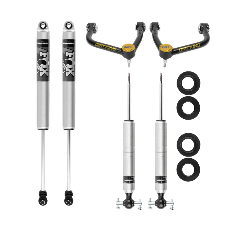 Stage 1 GM 1500 leveling kit with Fox Shocks.