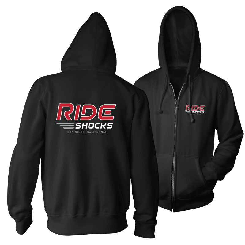 Ride Shocks Logo Zip-up Hoodie