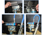 Remote Reservoir Bracket, Air Bump Kit, Rear