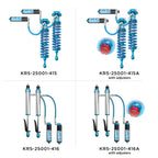 Custom tuned King Shock options for 2024 Toyota Land Cruiser 250.