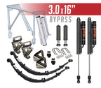 Rear Long Travel Kit, Stage 4 - Fox 3.0" x 16 Bypass