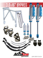Rear Long Travel Kit, Stage 4 - King 3.0" x 16 Bypass