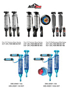 Mid Travel Suspension Kit, CUSTOM