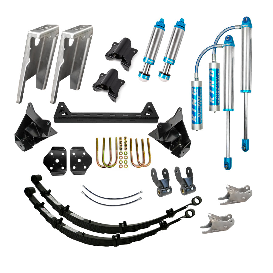 Tacoma rear long travel kit with King Shocks