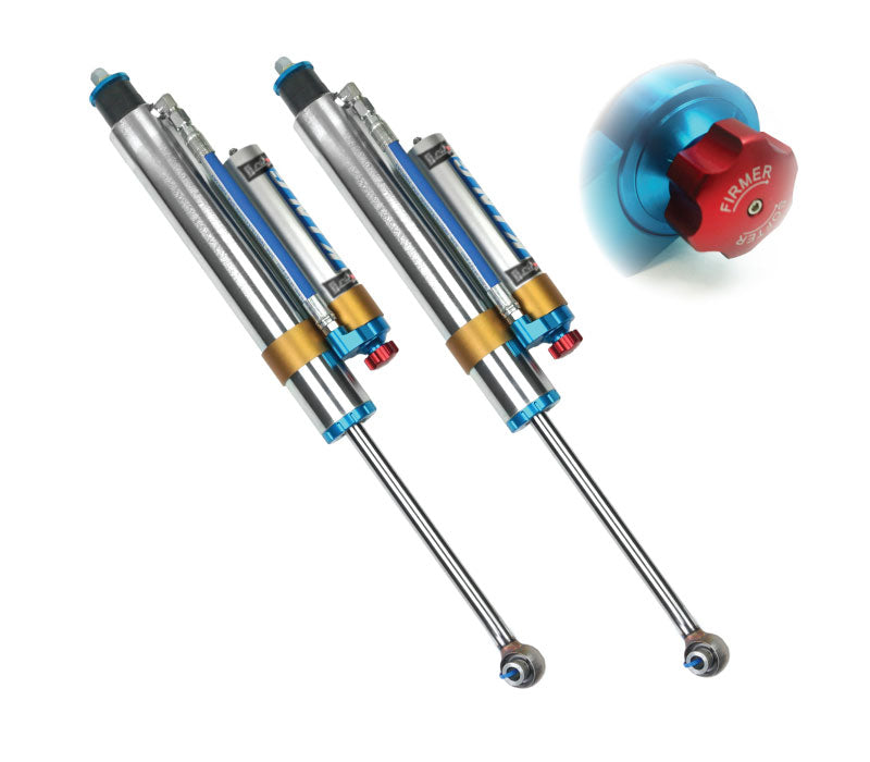 2.5" OEM Performance Piggy Hose R/R Shock, 0-2" Lift, Adjustable, Front
