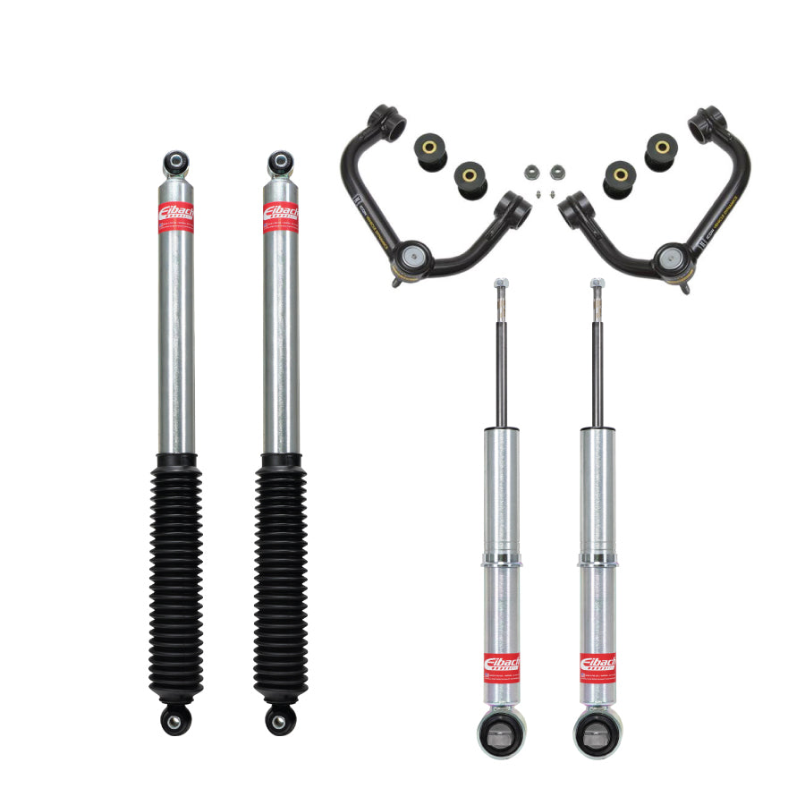 Ford F150 leveling kit, stage 1 with Eibach Shocks and Icon UCA