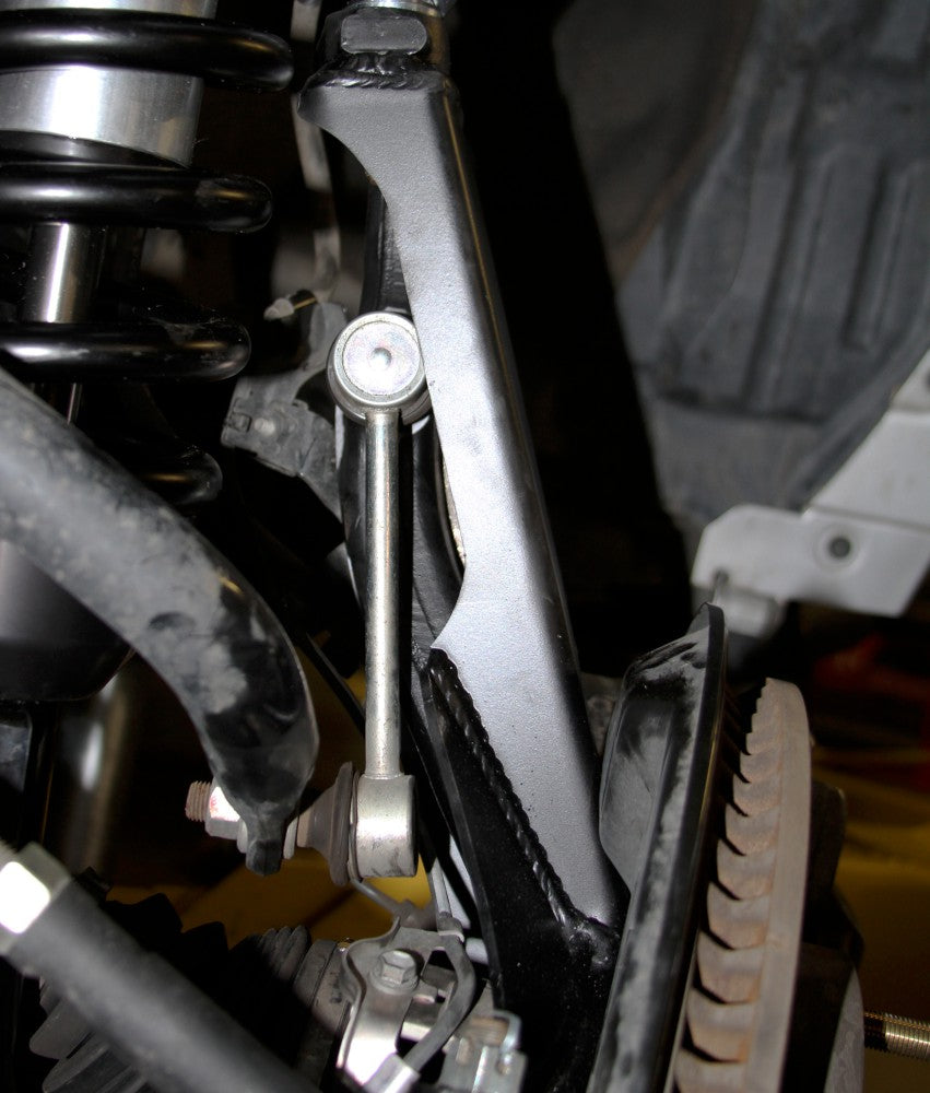 Weld On Spindle Gussets with Sway Bar Mounts