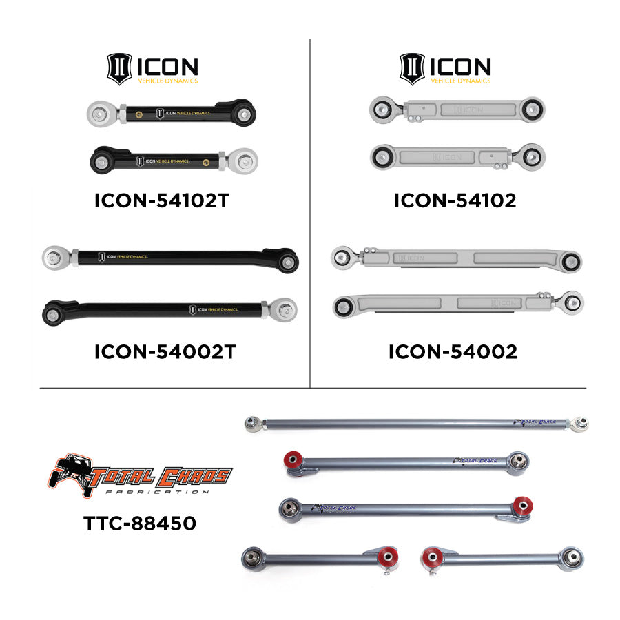 2024 Toyota Tacoma rear control arm options from AccuTune Offroad