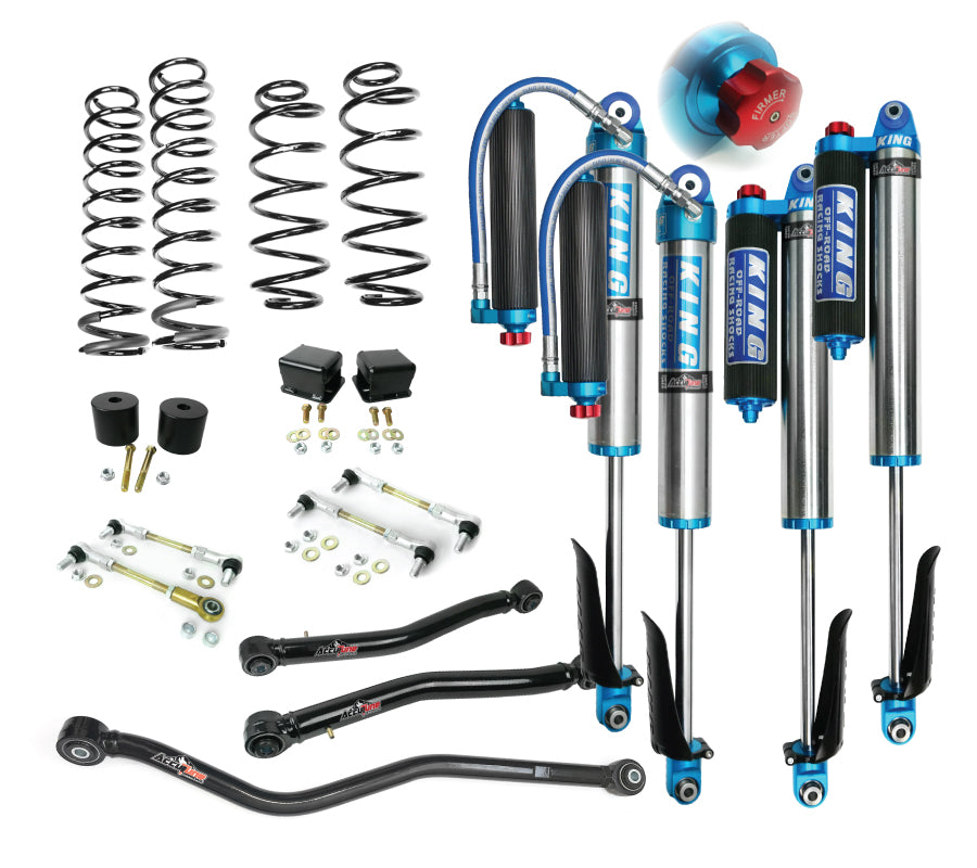 3" Traditional Lift Kit, Stage 3 - King 2.5" RR Adjustable