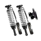 Pair of fox 2.5 Factory Race Series remote reservoir coilover shocks