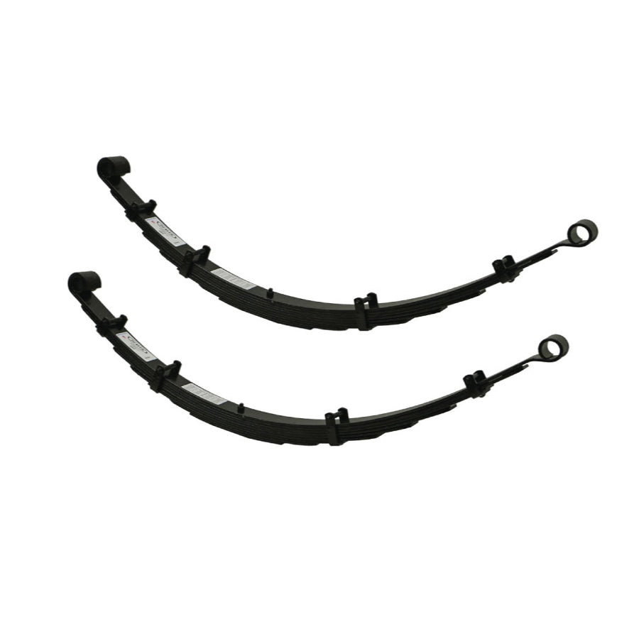 Deaver J66 Tacoma leaf springs is great for trucks with very few upgrades. These leaf packs are designed to offer about 1 inch of lift with stock weight. Deaver Progressive Series springs are high-quality units fabricated with high grade 5160 American Made steel.