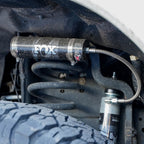 Super Duty Fox 2.0 shocks with reservoirs tuned by AccuTune Offroad. Custom tuned Fox 2.0 shocks are a great option for those looking for a soft ride on the street.