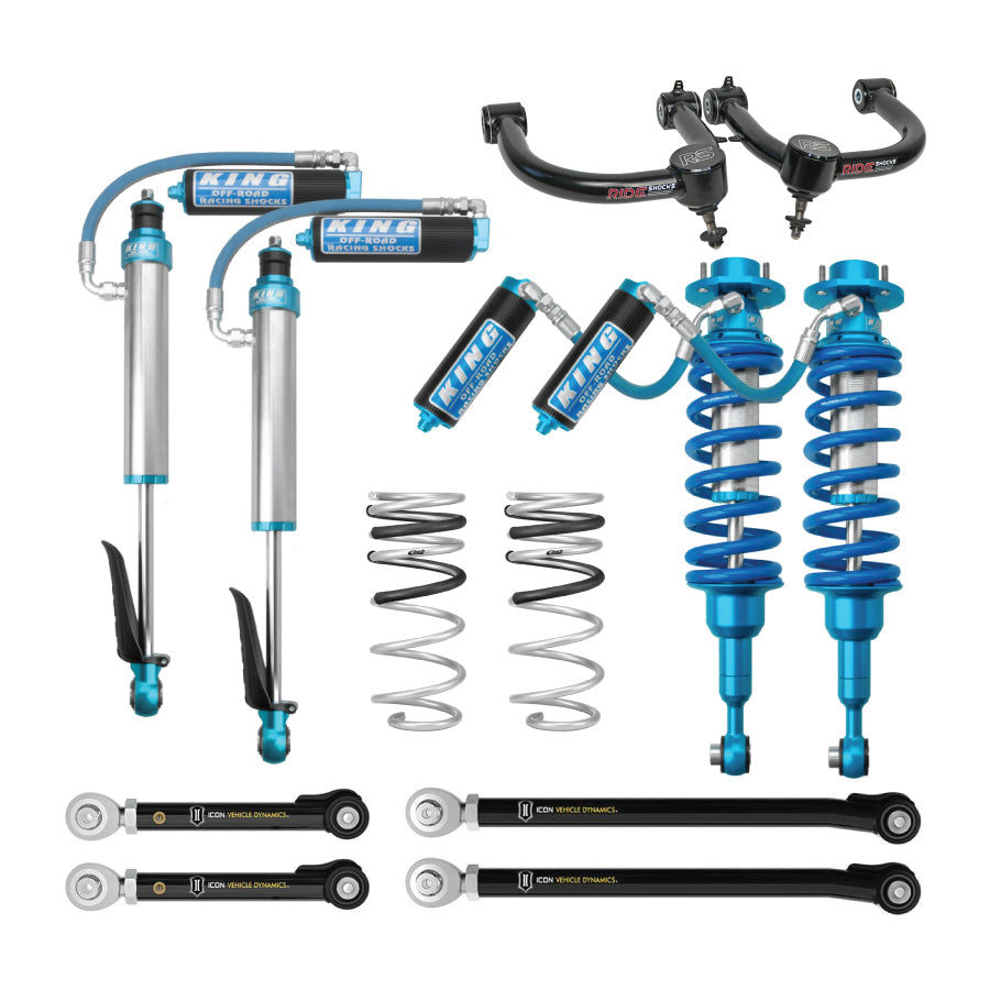 King Shocks lift kit for 4th Gen Tacoma custom tuned by AccuTune Offroad