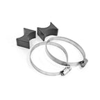 Fox shocks remote reservoir mounting kit, included with coilover shocks.