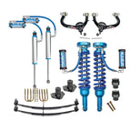 Stage 3 lift kit from AccuTune Offroad for Toyota Tacoma using King 2.5 Shocks, Add a Leaf, AccuTune Offroad upper control arms and u-bolt flip kit