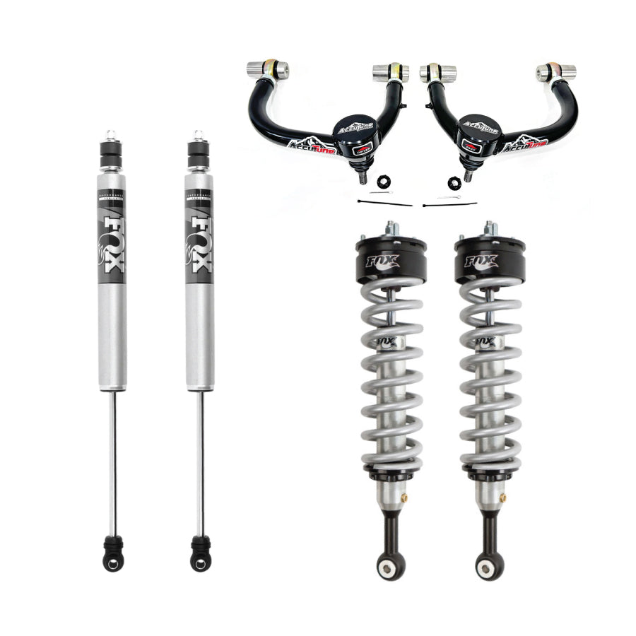 4Runner leveling kit with Fox 2.0 shocks and AccuTune UCA