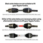 2.5" OEM Performance C/O, R/R, Front