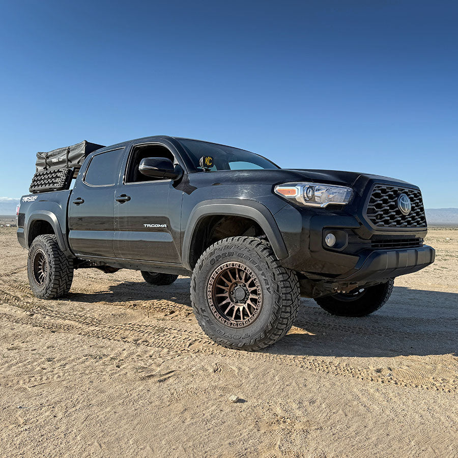 2022 Toyota Tacoma lifted with Ride Shocks lift kit